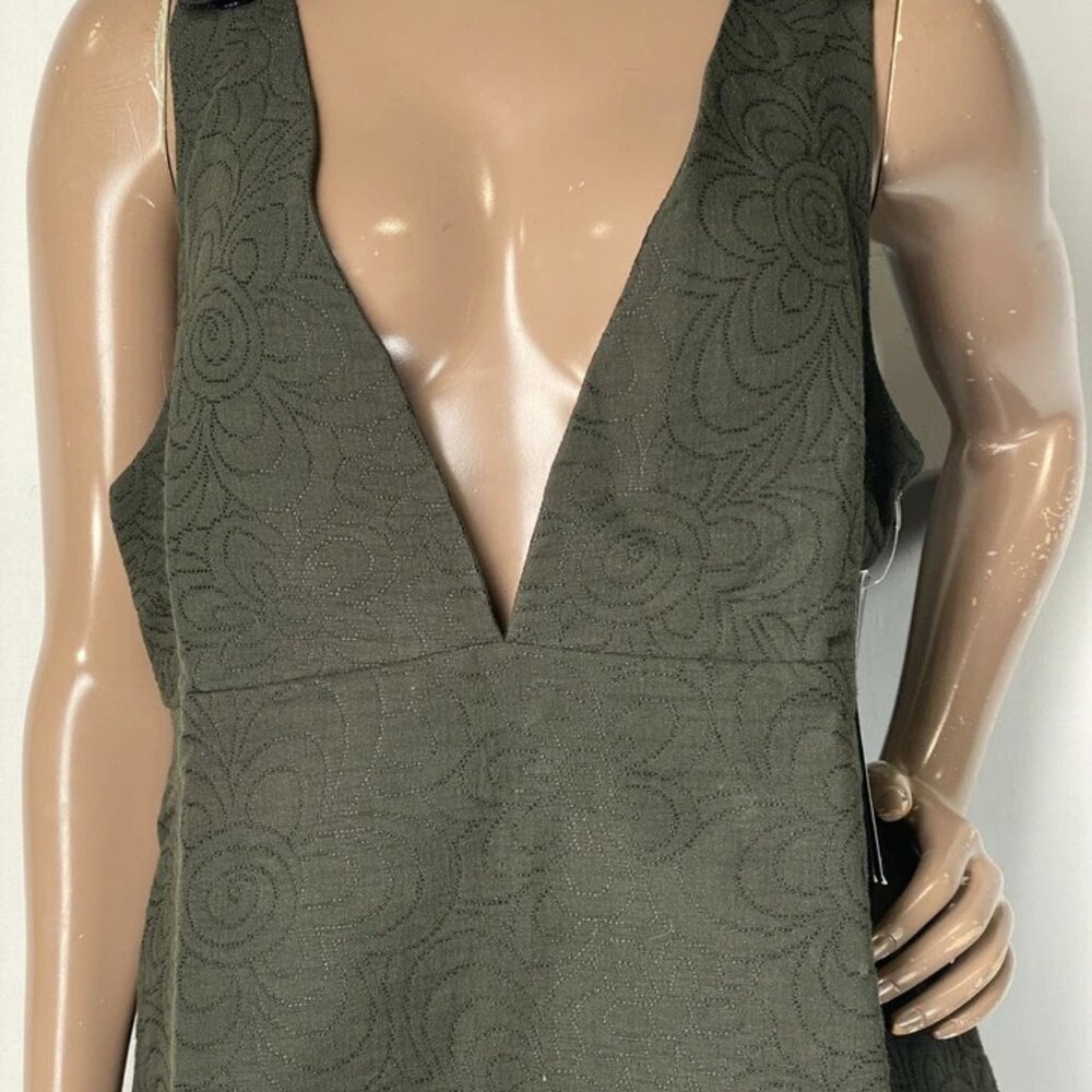 Cache Coeur Green Fit & Flare Mini Dress – Size M - Picture 12 of 13